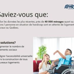 SQPH – La crise du logement pour les personnes handicapées